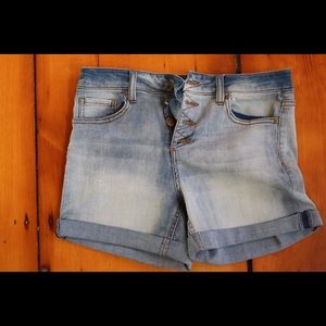 Jean shorts
